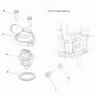 A15SAA32EH HAWKEYE 325 2X4 Engine, thermostat and cover