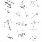 A15SYE85FS SPORTSMAN 850 TOURING SP EU Electrical, switches, sensors, ecu and control mod...
