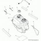 A15SAA32EH HAWKEYE 325 2X4 Топливный бак