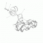 R15RTAD1AA/EA/ED1EA RANGER 1000 DIESEL Engine, inlet elbow