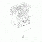 R15RTAD1AA/EA/ED1EA RANGER 1000 DIESEL Engine, water blow by hose