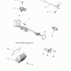 R15RUA87/E87/YAA/ZAC RANGER CREW 900 ALL OPTIONS Electrical, sensors and modules