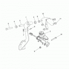 R17RCA57A1/A4 RANGER 570, FULL SIZE Brakes, pedal and master cylinder