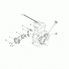 R17RCA57A1/A4 RANGER 570, FULL SIZE Engine, throttle body and fuel rail