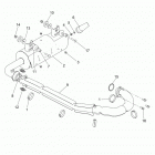 R17RCA57A1/A4 RANGER 570, FULL SIZE Engine, exhaust system