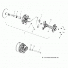 R15RTAD1AA/EA/ED1EA RANGER 1000 DIESEL Сцепление
