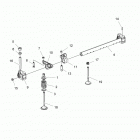 R15RTAD1AA/EA/ED1EA RANGER 1000 DIESEL Engine, rocker arm and valves