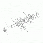 R15RTAD1AA/EA/ED1EA RANGER 1000 DIESEL Engine, crankshaft