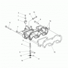 R15RTAD1AA/EA/ED1EA RANGER 1000 DIESEL Engine, inlet manifold and throttle control