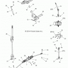 R15RTA/E87 RGR 900 XP ALL OPTIONS Steering, steering asm.