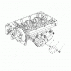 R15RTAD1AA/EA/ED1EA RANGER 1000 DIESEL Engine, exhaust mounting stud and gasket