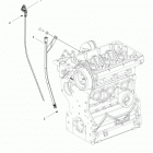 R15RTAD1AA/EA/ED1EA RANGER 1000 DIESEL Engine, oil dipstick and guard