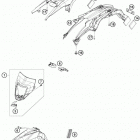 FE 350S CHASSIS Обтекатель , крылья