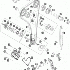 FE 350 ENGINE Газо-распределительный механизм