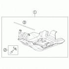 FE 250 CHASSIS Зажита двигателя