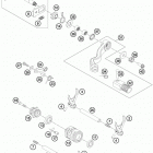 TC 250 ENGINE Механизм переключения