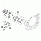 FE 501S ENGINE Водяной насос