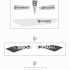 FE 350S CHASSIS Наклейки