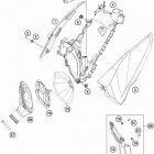 TE 250 CHASSIS Воздушный фильтр