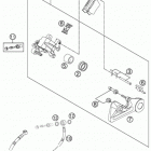 FE 250 CHASSIS Тормозной суппорт задний
