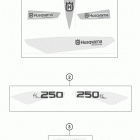 FC 250 CHASSIS Наклейки