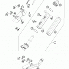 FC 350 CHASSIS Глушитель