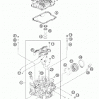 FC 350 ENGINE Головка цилиндра