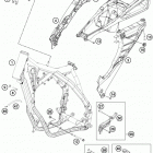 TC 250 CHASSIS Рама