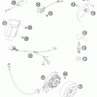 TE 125 ENGINE Система зажигания