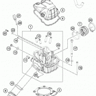 FE 501S ENGINE Головка цилиндра