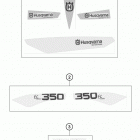 FC 350 CHASSIS Наклейки