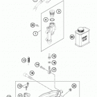 FE 501 CHASSIS Тормозной цилиндр задний