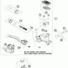 TC 125 CHASSIS Главный цилиндр тормозной