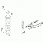 TC 125 CHASSIS Амортизатор