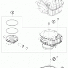 FE 501S ENGINE Цилиндры