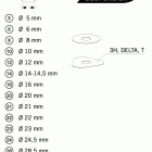 TC 85 CHASSIS WP Прокладки для установки
