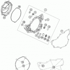 FE 250 ENGINE Кожух сцепления