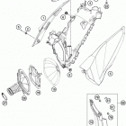 FC 250 CHASSIS Воздушный фильтр