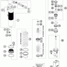 FC 250 CHASSIS Амортизатор в разборе