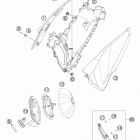 FE 250 CHASSIS Воздушный фильтр