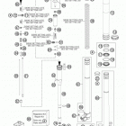 FC 250 CHASSIS Передняя вилка