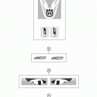 FC 450 CHASSIS Наклейки