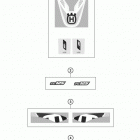 TC 125 CHASSIS Наклейки