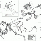 TR 650 Terra-TR 650 Strada Main wiring harness, electrical parts