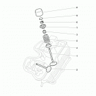 TR 650 Terra-TR 650 Strada Клапана