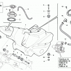 TR 650 Terra-TR 650 Strada Топливный бак