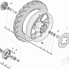 TR 650 Terra-TR 650 Strada Rear wheel(tr 650 strada)