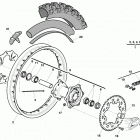 TC 449 Заднее колесо