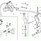 TE 449-TE 511 Rear hydraulic brake