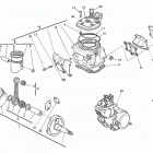 WR-WR USA 250-WR-WR USA 300 Cylinder head, cylinder, piston, crankshaft